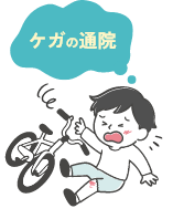 ケガの通院